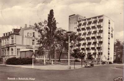 Rostock: Bahnhofs-Hotel - 1964 - (c) Unbekannt